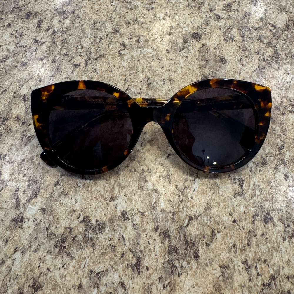 DIFF eyewear Emmy tortoise sunglasses